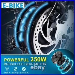 Electric Bike 26 in Mountain Folding Citybike 21-Speed 35km/h Motor Bicycle 250W