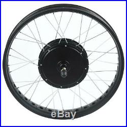 Electric Bike 48V/72V 1000-3000W Hub Motor Rear Wheel Conversion Kit 20''-26'