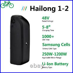 Electric Bike 48V Li-Ion Battery Built-in Samsung Cell 20Ah for Bafang Motor Kit