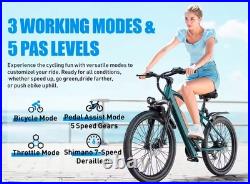 Electric Bike 540W Peak Power Brushless Motor 36V10AH Lithium Battery Electric B