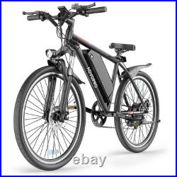 Electric Bike AOVOPRO BK520 for Adults with 250W Brushless Motor, 30Miles 25KM/H