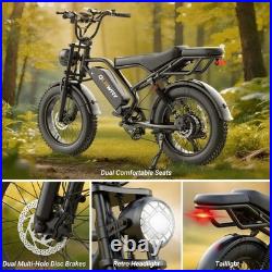Electric Bike Adults 20 X4.0 Fat Tire, 48v 18AH Off-Road E Bike, E-Mountain Bike