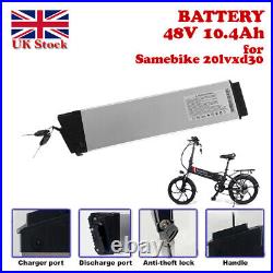 Electric Bike Battery 48V 10.4Ah for SAMEBIKE 350W 20LVXD30