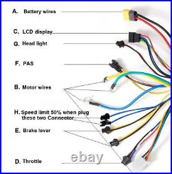 Electric Bike Conversion Kit 48V 1000 1500 26 27.5 29inch Rear Wheel Hub Motor