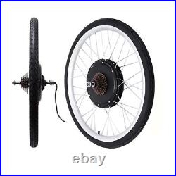 Electric Bike Conversion Kit 48V 26 inch Ebike Motor Hub Rear Wheel Conversion