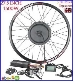 Electric Bike Conversion Kit E Bike Rear Wheel Motor 1500W 48V-52V 27.5 1000