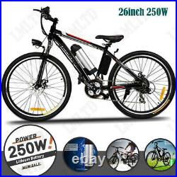 Electric Bike E-Bike Mountain 26 Bicycle 250W 36V Motor CityBike Cycling 35km/h
