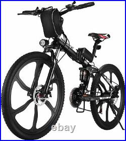 Electric Bike Electric Bicycle Mountainbike 26in Folding E-bike 250w Power Motor