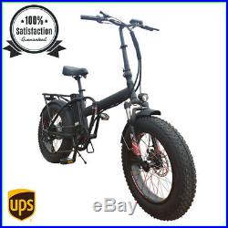 Electric Bike Fat Tire 250W Motor Adult Battery 36V Charger LED display 20 Inch