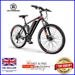 Electric Bike Mountain Bike 26 inch Ebikes CityBike 250W 36V 25km/h 27-Speed UK