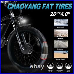 Electric Bike Mountain Bike Dual Motor 23Ah Fat Tyre Electric Bike Mountain Bike Dual Motor 23Ah Fat Tyre