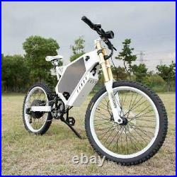 Electric Bike Stealth Bomber Bicycle Mountain E-Bike 72v 8000w Motor 110km/h 21i