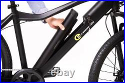 Electric Bike Trekker MTB Ebike 250W Motor Bicycle Black Alu Frame ETrends