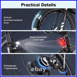 Electric Bike for Adults, 29 Electric Bicycle E Mountainbike with 48V 15.6Ah Re
