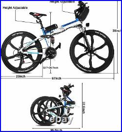 Electric Bikes 26'' Mountain Bike E-Citybike Ebike Bicycle 30km/h 36V 250W Motor