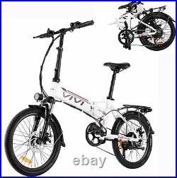 Electric Bikes E-Bike Mountain Bike 20'' Folding E-City Bike Bicycle 350W Motor