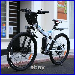 Electric Bikes E-Bike Mountain Bike 26 Folding E-Bike City Bicycle 250W Motor