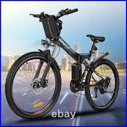 Electric Bikes E-Mountain Bike 26 in Folding E-bike City Bicycle 36V 350W Motor