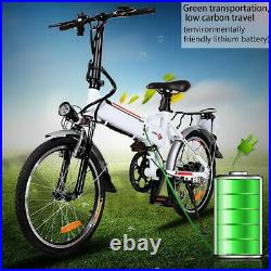 Electric Bikes Mountain Bike 20'' E-City-Bike Folding Bicycle E-bike 250W Motor