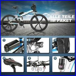 Electric Bikes Mountain Bike 26''E-Bike City Bicycle Ebike 35km/h 250W Motor UK