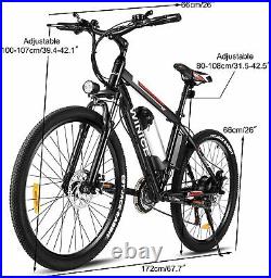 Electric Bikes Mountain Bike 26 E-Bike E-Citybike Bicycle 350W Motor 35km/h UK