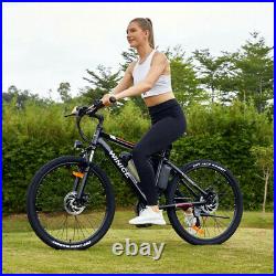 Electric Bikes Mountain Bike 26'' E-Citybike Bicycle Cycling 350W 35km/h Motor