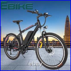 Electric Bikes Mountain Bike 26 Ebike 250W Motor E-Citybike Bicycle 21Speed 36V