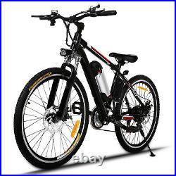 Electric Bikes Mountain Bike 26'' Ebike E-Citybike Bicycle 36V 35km/h 250W Motor