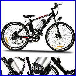 Electric Bikes Mountain Bike 26'' Ebike E-Citybike Bicycle 36V 35km/h 250W Motor