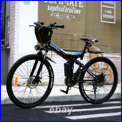 Electric Bikes Mountain Bike 26 Folding E-Bike 350W Motor EBike City-Bicycle UK