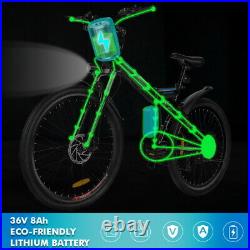 Electric Bikes Mountain Bike 26 Folding Ebike E-Citybike Bicycle 35km/h 250W UK