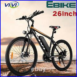 Electric Bikes Mountain Bike 26in E-Bikes 36V 350W Motor City Bicycle, 35km/h UK