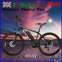 Electric Bikes Mountain Bike 26in Ebike E-Citybike Bicycle, 36V 10.4AH 350W Motor