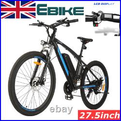 Electric Bikes Mountain Bike 27.5'' Bicycle E-bike 250W Cycling 36V Citybike UK