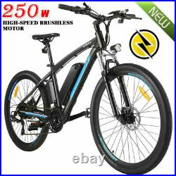 Electric Bikes Mountain Bike 27.5 Ebike E-Citybike Bicycle Cycling 250W 35km/h