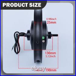 Electric Foldable Bike Hub Motor Drive Hub Brushless Gear Motor 48V 500W for