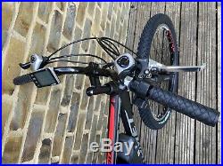 Electric Mountain Bike V Brake Alloy Frame Bicycle 26 Wheel LCD Thumb Throttle