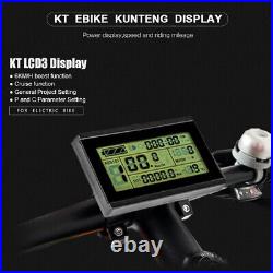 Electric bike conversion kit 48V 2000W 26rear wheel LCD Display Lithium Battery
