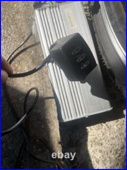 Electric bike motor with speed controller panel and finger throttle 48V 1000W