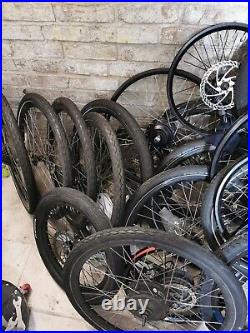 Electric bike wheel Joblot buy one or all. Very cheap individually