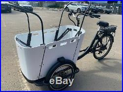Electric cargo bike 15A battery hydraulic breaks hign torque motor assembled