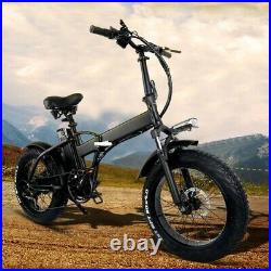Fat tyre folding electric bike, POWERFUL 750w Motor, 48v 15AH Battery / 45kmph
