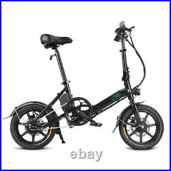 Fiido D3 electric bike bicycle Folding ebike 14 Tires 250W Motor 25km/h 7.8Ah