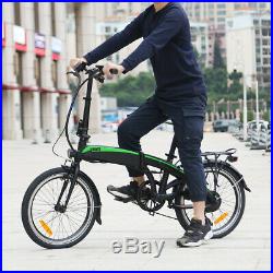 Folding Electric Bike EBike E-Bike Battery Mountain Motorized Bicycle 36V 250W