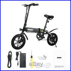 Folding Electric Bike E-Bike Moped Bicycle City Bike 14 Wheel 25km/h 250W Motor