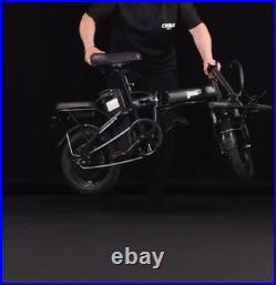 Folding Electric Bike Glide Moped City E-Bike Electric Bicycle Scooter Foldable