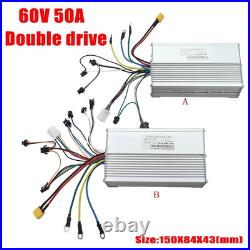 For JP 60V 50A DC Brushless Controller Dual Motor for Electric Scooter E Bike Br For JP 60V 50A DC Brushless Controller Dual Motor for Electric Scooter E Bike Br