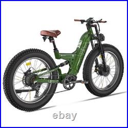 Freesky M530 Dual Motor Electric Mountain Bicycle 48V 30Ah 26in Fat Tire E-Bike