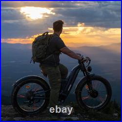 Freesky M530 Dual Motor Electric Mountain Bicycle 48V 30Ah 26in Fat Tire E-Bike
