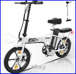 HITWAY 16 Foldable E-Bike City Electric Bike 250W 36V 8.4Ah Ebike Range 35km
